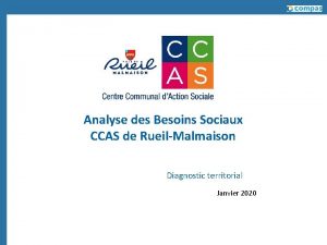 Analyse des Besoins Sociaux CCAS de RueilMalmaison Diagnostic