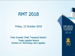 RMT 2018 Friday 12 October 2018 Frida Youssef