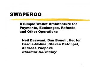 Swaperoo meaning