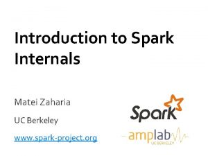 Spark internals