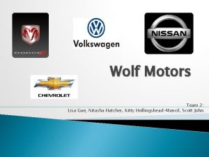 Hollingshead motors Hollingshead motors