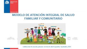 MODELO DE ATENCIN INTEGRAL DE SALUD FAMILIAR Y