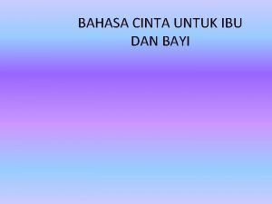 Tes 5 bahasa cinta