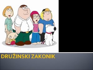 DRUINSKI ZAKONIK KAJ JE DRUINSKI ZAKONIK Ureja zakonsko