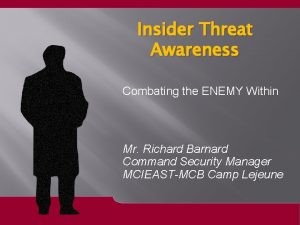 Potential insider threat indicators cyber awareness