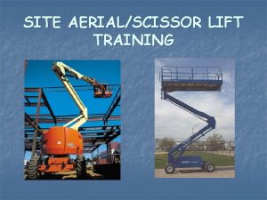 Scissor lift annual inspection form