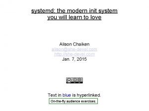 systemd the modern init system you will learn