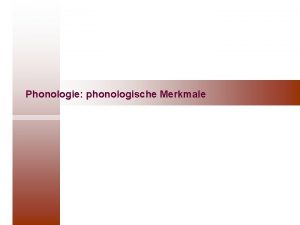 Phonologie phonologische Merkmale Artikulation Grade der Engebildung Je