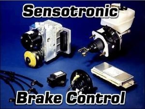 Sensotronic brake control system
