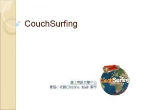 Define couchsurfing