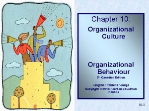 Chapter 10 Organizational Culture Organizational Behaviour 5 th