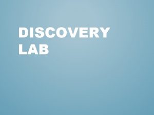 Discovery examples