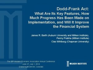 DoddFrank Act What Are Its Key Features How
