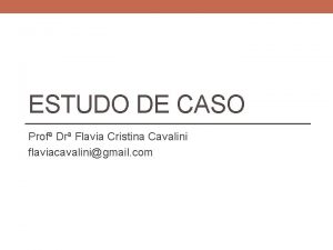 Dr flavia cristina