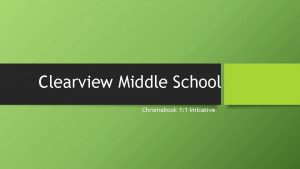 Clearview middle school