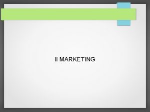 Marketing analitico strategico e operativo