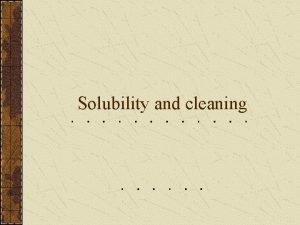 Cleaning vocabulary