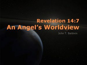 Revelation 14 7