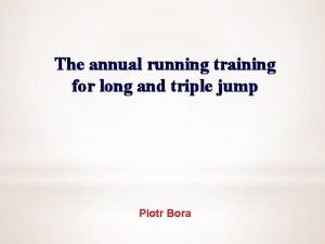 Long and triple jump workouts