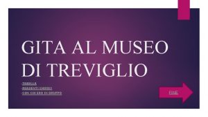 GITA AL MUSEO DI TREVIGLIO TABELLA REAGENTI CHIMICI