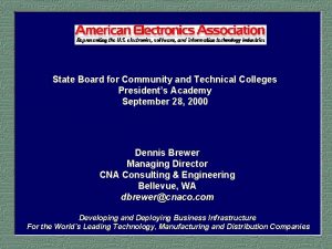 State Board for Community and Technical Colleges Presidents