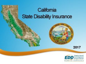 What is sdi in california