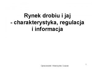 Charakterystyka drobiu