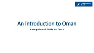Introduction about oman