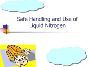 Nitrogen safety precautions