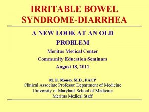 What is bile acid diarrhea
