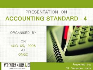 Accounting standards 4