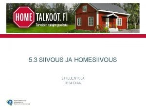 Siivousjärjestys