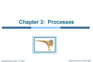 Chapter 3 Processes Operating System Concepts 8 th