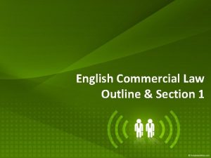 Commercial law outlines
