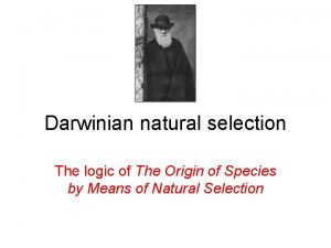 Darwin's 4 postulates
