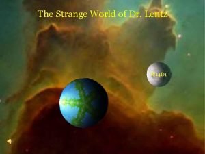 The Strange World of Dr Lentz W 14