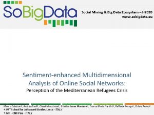 Big data ecosystem 2020 Big data ecosystem 2020