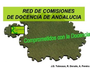 RED DE COMISIONES DE DOCENCIA DE ANDALUCIA J