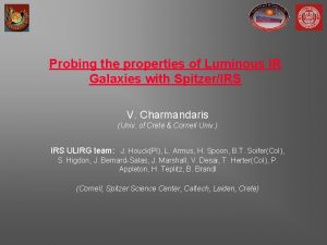Probing the properties of Luminous IR Galaxies with