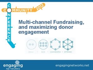 Multichannel fundraising