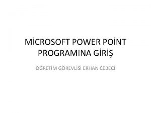 MCROSOFT POWER PONT PROGRAMINA GR RETM GREVLS ERHAN