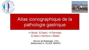 Atlas iconographique de la pathologie gastrique H Mirali