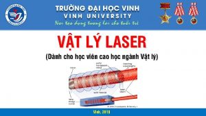 VT L LASER Dnh cho hc vin cao