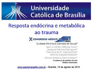 Resposta organica ao trauma