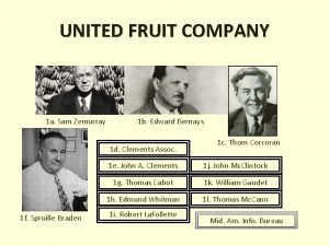 United fruit company sam zemurray