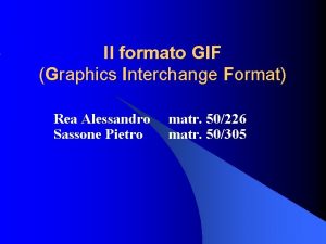 Graphic interchange format