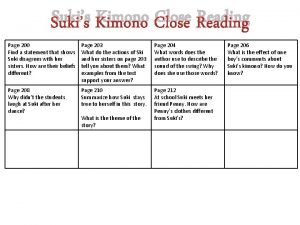 Suki's kimono theme