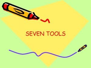 Tools problem solving