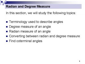 Convert from degrees to radians 54