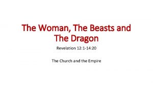 The Woman The Beasts and The Dragon Revelation